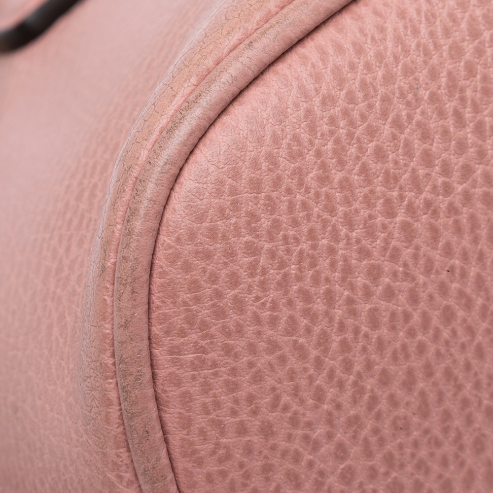 Pre-Loved Gucci Mini Leather GG Charm Dome Satchel - Picture 9 of 11